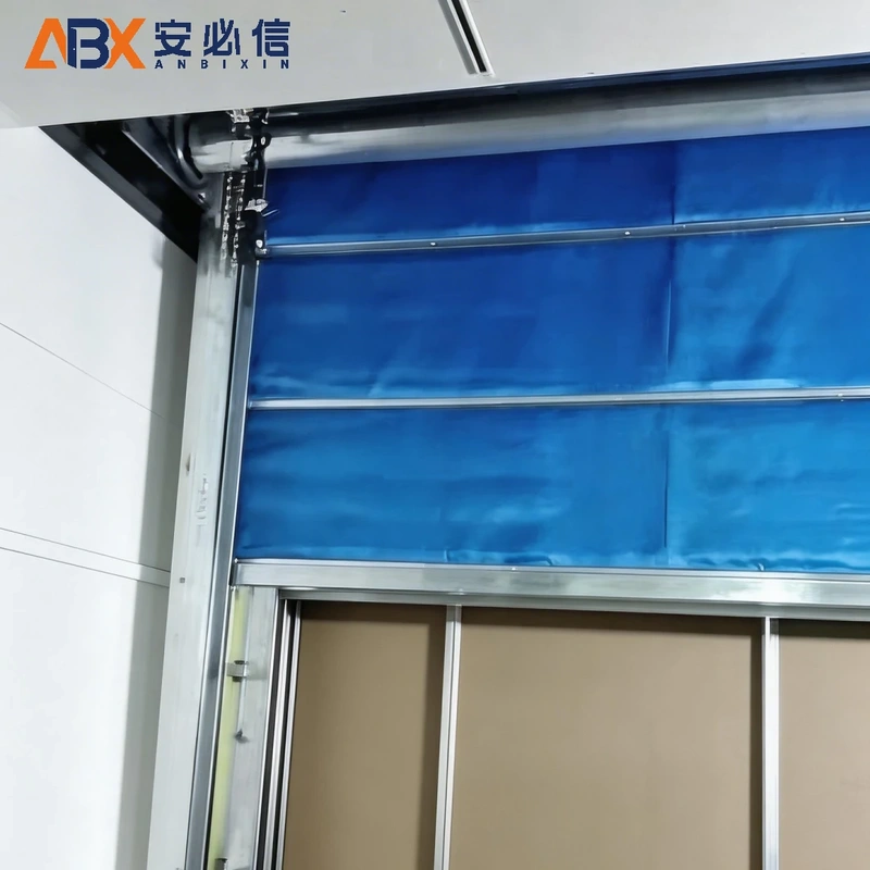 盐城背带堆积门项目案例｜安必信工业门厂家